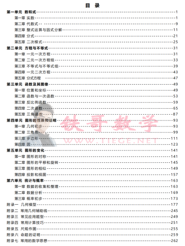 【00002】初中数学知识点大全|铁哥数学--专业的数学资料网站