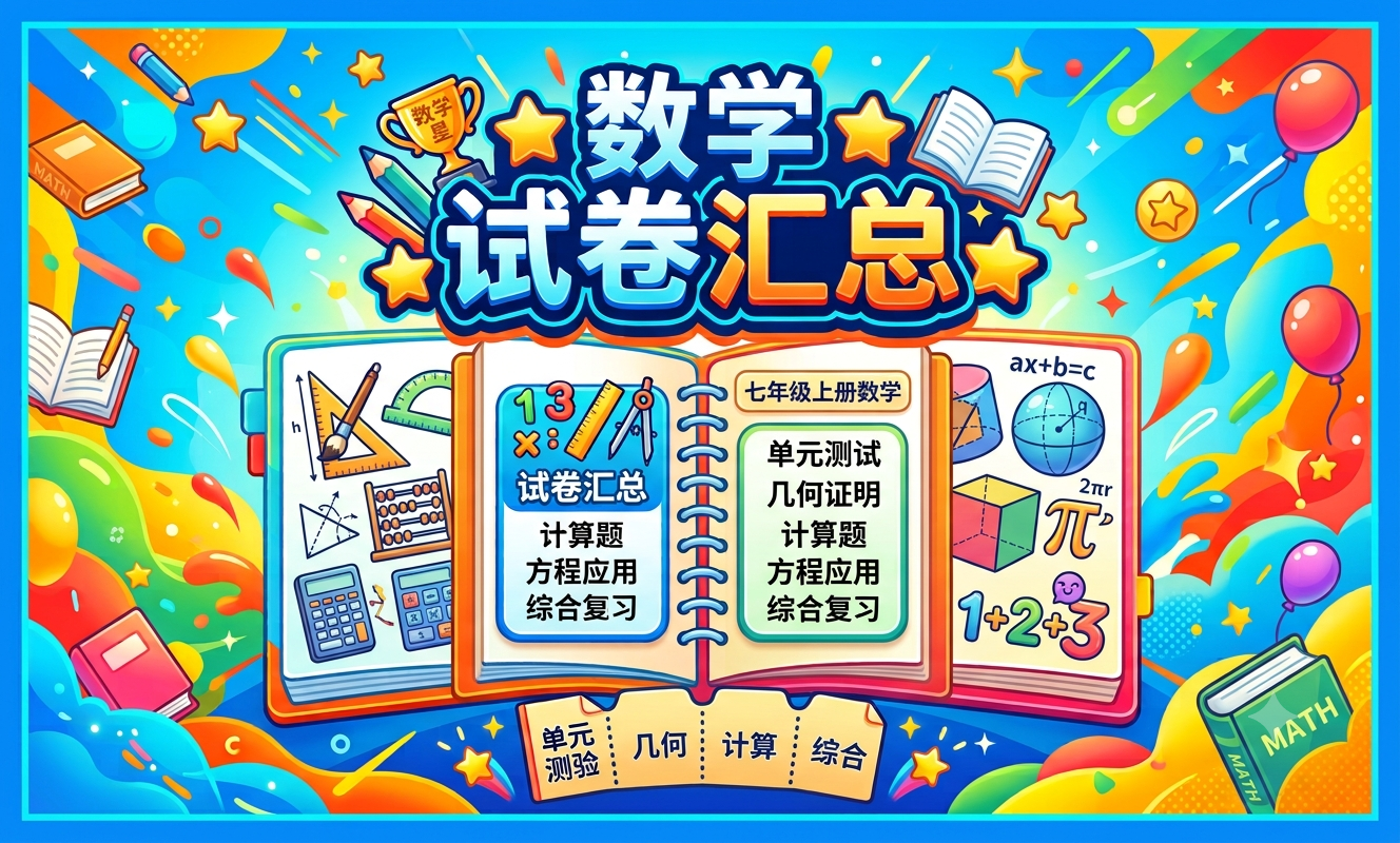 七年级上册数学试卷汇总 扬州地区-李老师数学